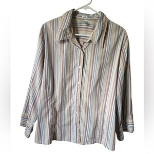 Old Navy Multicolor Striped Shirt